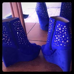 RACHEL Rachel Roy Shoes - Royal Ankle Booties RACHEL Rachel Roy Shoes - Royal Ankle Booties